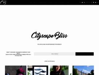 cityscape-bliss.blogspot.com screenshot