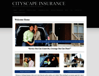 cityscapeinsurance.com screenshot