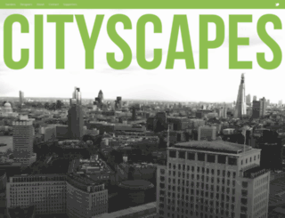 cityscapes.org.uk screenshot