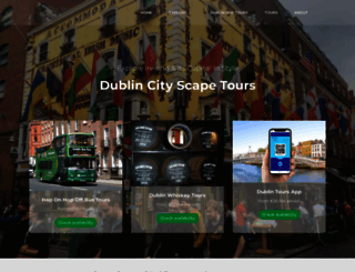 cityscapetours.ie screenshot