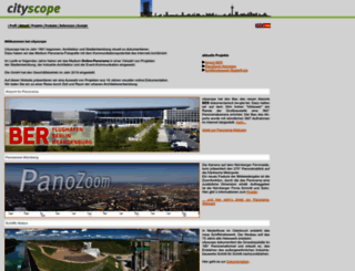 cityscope.de screenshot