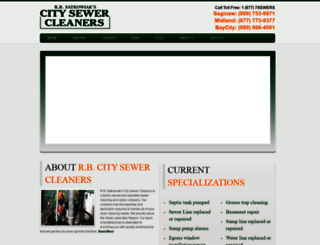 citysewercleaner.com screenshot