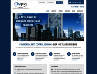 cityspec.co.uk screenshot