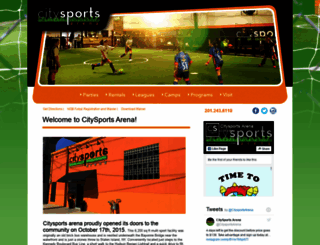 citysportsarena.net screenshot