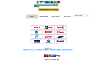 citytoner.com screenshot
