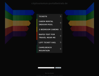 citytourismus-portalbetrieb.de screenshot