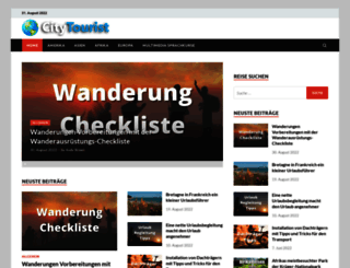 citytourist.de screenshot
