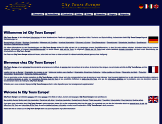 citytours-europe.com screenshot