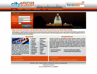 citytravel.com screenshot
