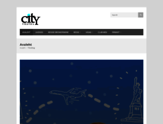 citytravel.ee screenshot