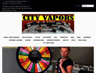 cityvapors.com screenshot