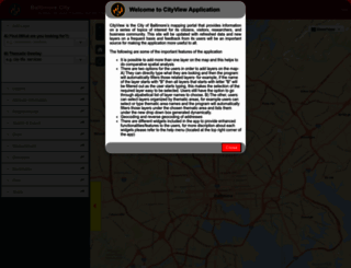 cityview.baltimorecity.gov screenshot