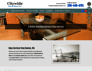 citywideglasswindows.com screenshot