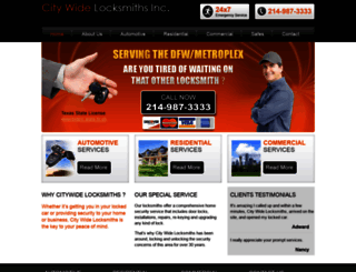 citywidelocksmith.com screenshot
