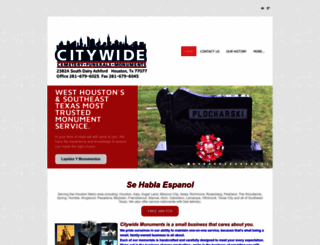 citywidemonument.com screenshot