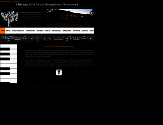 citywideorchestra.org screenshot