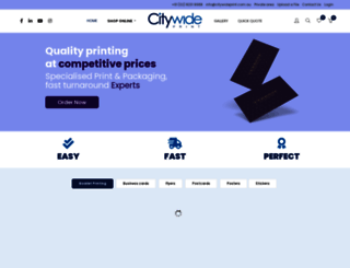 citywideprint.com.au screenshot