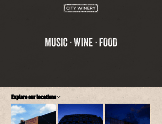 citywinery.com screenshot