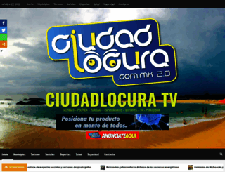 ciudadlocura.com.mx screenshot