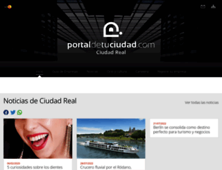 ciudadreal.portaldetuciudad.com screenshot