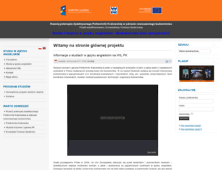 civ-eng1.pk.edu.pl screenshot