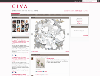 civa-artists.ning.com screenshot