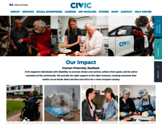 civic.org.au screenshot