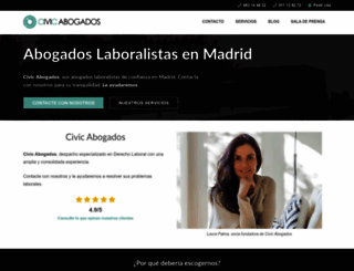 civicabogados.com screenshot