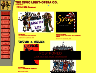 civiclightoperacompany.com screenshot
