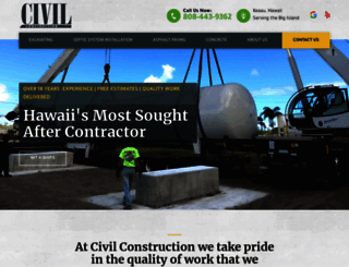 civilconstructionllc.com screenshot