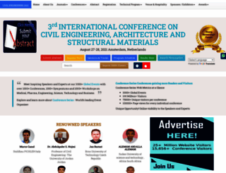 civilengineering.enggconferences.com screenshot