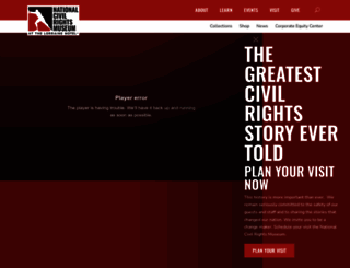 civilrightsmuseum.org screenshot