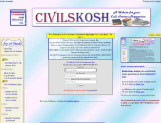 civilskosh.com screenshot