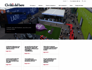 civiltadelbere.com screenshot