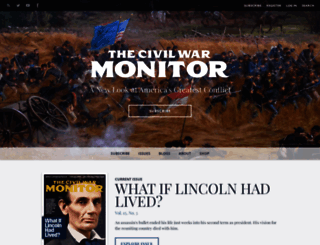civilwarmonitor.com screenshot