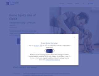 civistabank.com screenshot