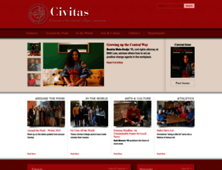 civitas.central.edu screenshot