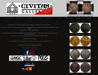 civitasgalleries.com screenshot