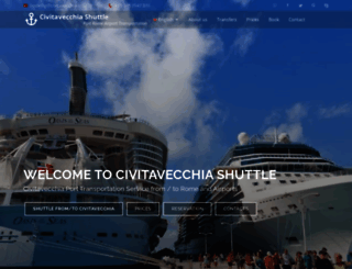 civitavecchia-shuttle.com screenshot