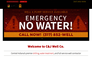 cj4water.com screenshot