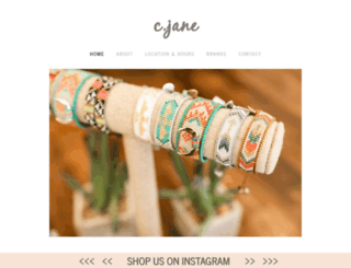 cjane.com screenshot