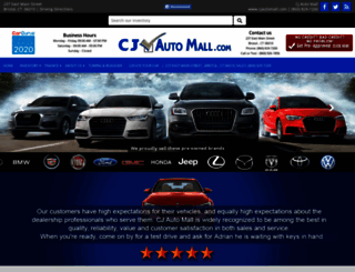 cjautomall.com screenshot