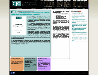 cjc.jeunes-chercheurs.org screenshot