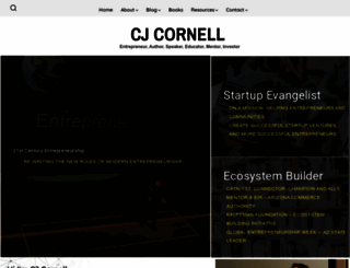 cjcornell.com screenshot