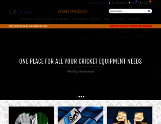 cjicricket.com screenshot