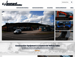 cjleonard.co.uk screenshot
