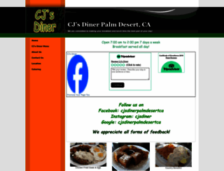cjsdiner.com screenshot