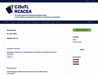 cjsotl-rcacea.ca screenshot