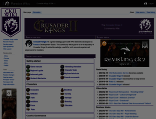 ck2.paradoxwikis.com screenshot