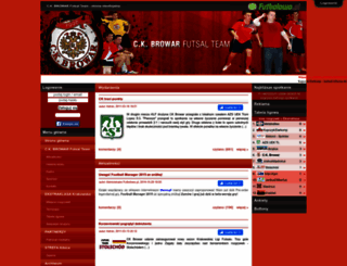 ckbrowar.futbolowo.pl screenshot